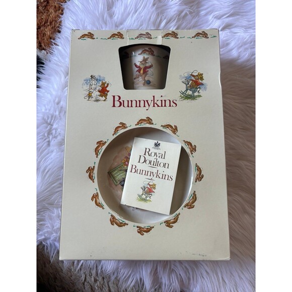 Bunnykins Royal Doulton set - Picture 5 of 8
